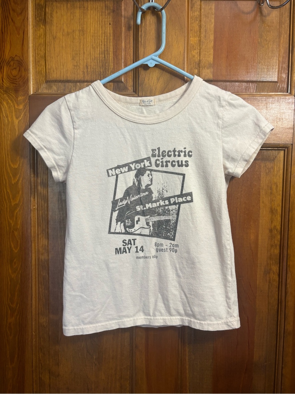 John Galt Brandy Melville Electric Circus Graphic Tee